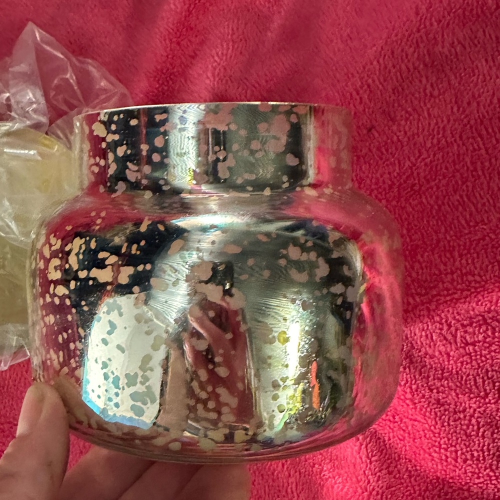 Capri blue candle